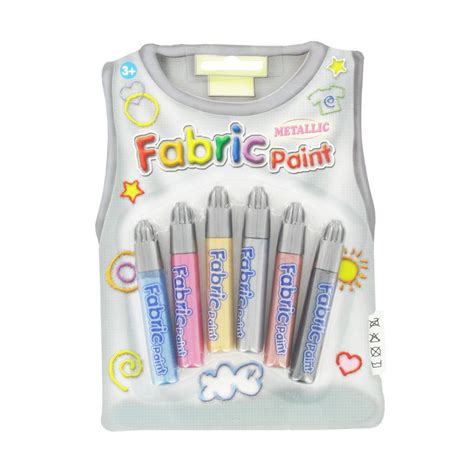 metallic purple fabric paint|hobbycraft fabric pens.